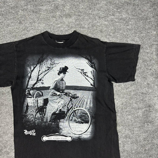 Rare Vintage 1996 STANLEY DESANTIS Wizard of Oz Almira Gulch Shirt Witch Medium