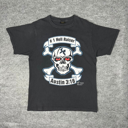Vtg 1998 WWF STONE COLD STEVE AUSTIN 3:16 Shirt L CHANGES Tag Single Stitch
